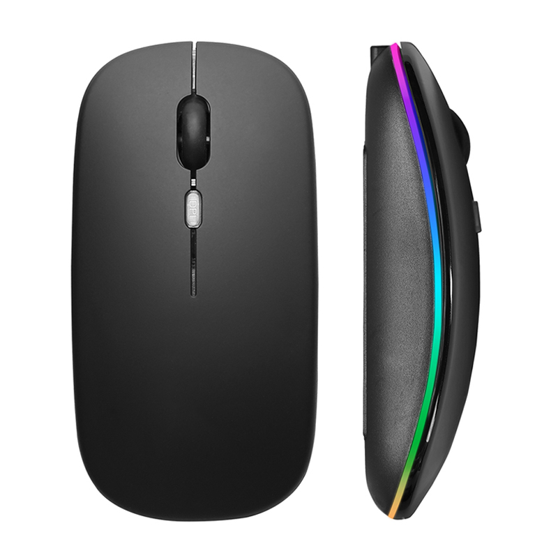 Wireless Gaming Mouse - Wireless Mouse RGB Rechargeable USB 2.4GHz