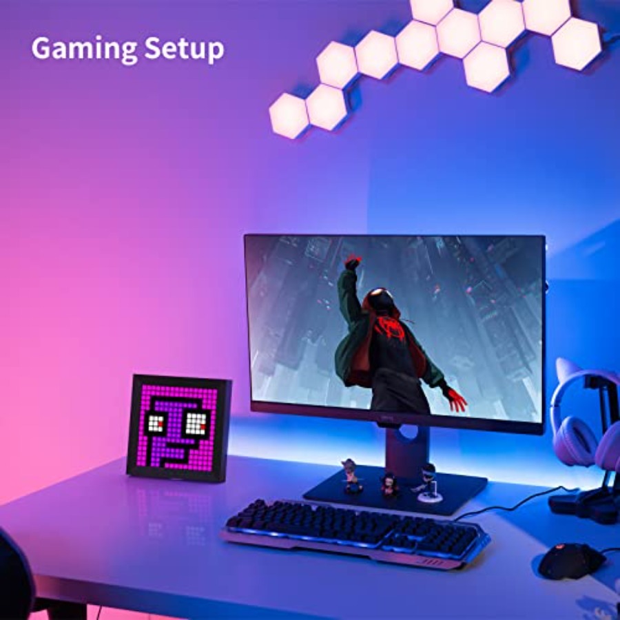 LED Light Pixel Display Panel  - Pc Gaming Desk recension och pris