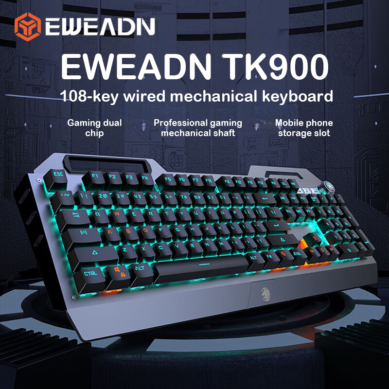 EWEADN TK900 Mechanical Keyboa - Pc Gaming Uk recension och pris