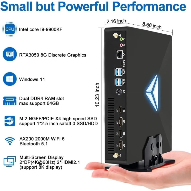【New Arrival】Mini Desktop PC I - Pc Gaming New recension och pris
