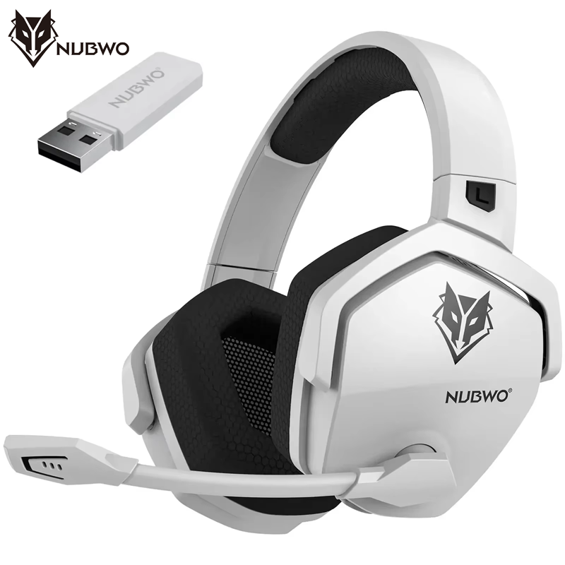 NUBWO G06 Dual Wireless Headse - Pc Gaming Gigabyte recension och pris