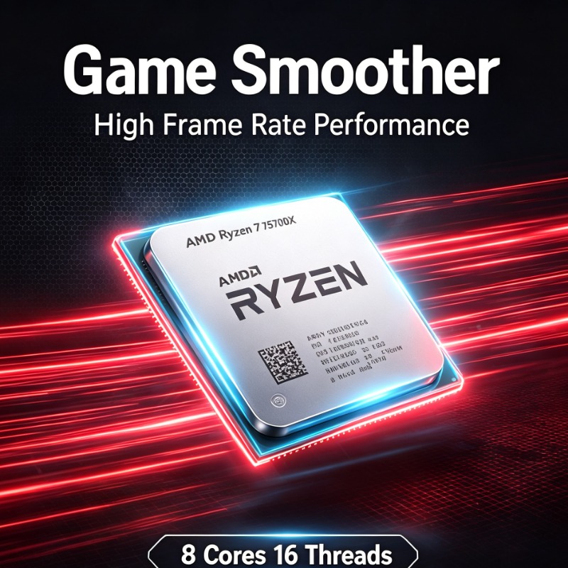 AMD Ryzen 7 5700X Processor Fo - Pc Gaming Amd Ryzen 7 recension och pris