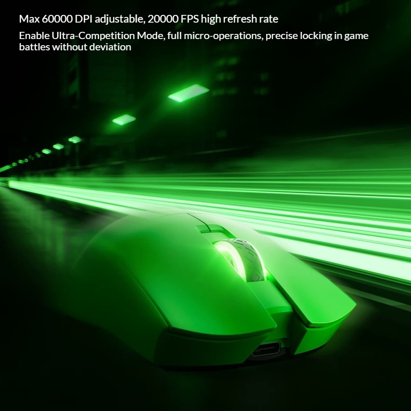 Ausdom G06 PAW3955 GT 60K DPI  - Wireless Gaming Mouse recension och pris