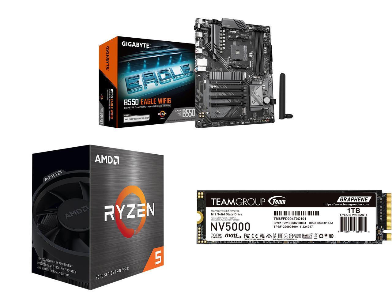 GIGABYTE B550 EAGLE WIFI6 Moth - Pc Gaming Gigabyte recension och pris