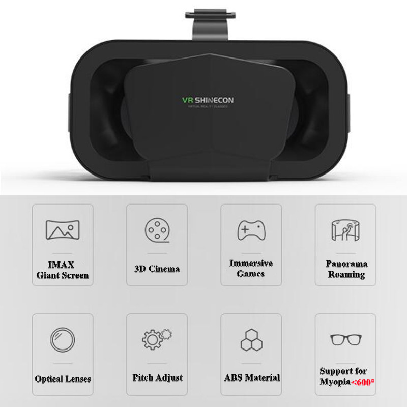 Shinecon Viar 3D VR Glasses Vi - Vr Headset Pc recension och pris