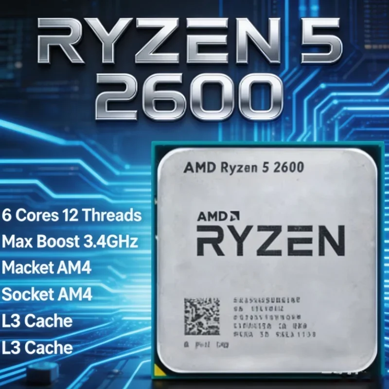 AMD Ryzen 5 2600 Entry Level D - Pc Gaming Entry Level recension och pris