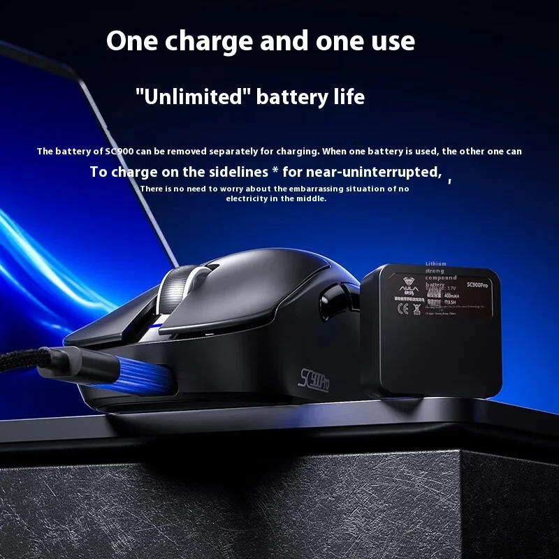 AULA SC900 Mouse Mouse Paw3950 - Wireless Gaming Mouse recension och pris