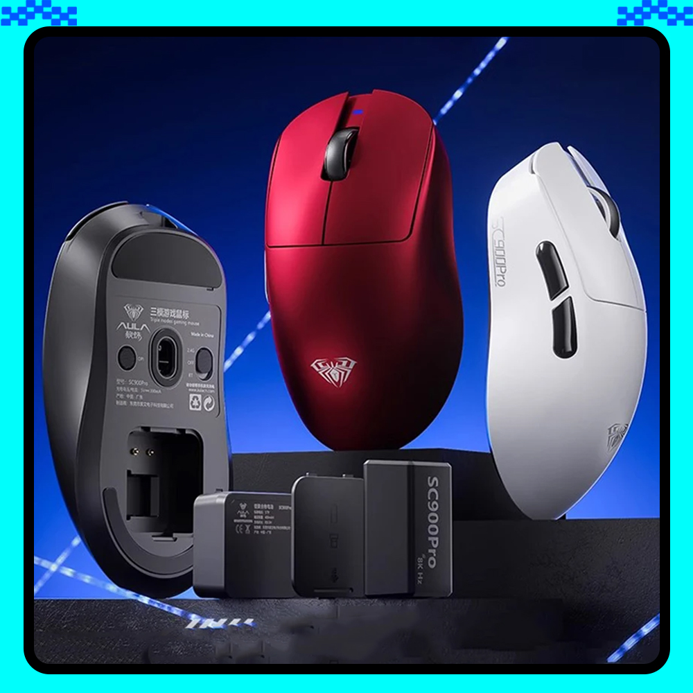 AULA SC900 Mouse Mouse Paw3950 - Wireless Gaming Mouse recension och pris