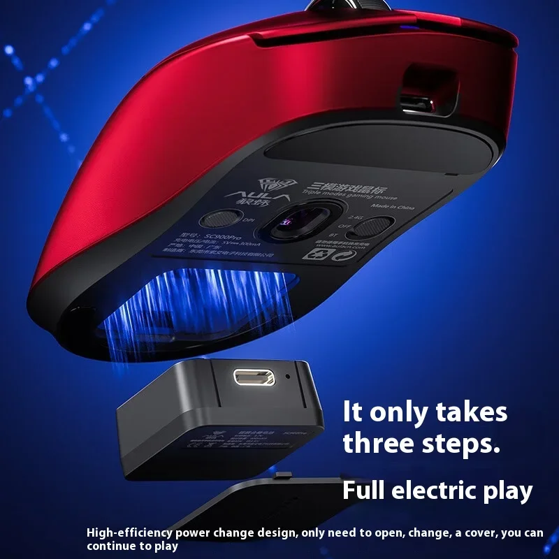 AULA SC900 Mouse Mouse Paw3950 - Wireless Gaming Mouse recension och pris