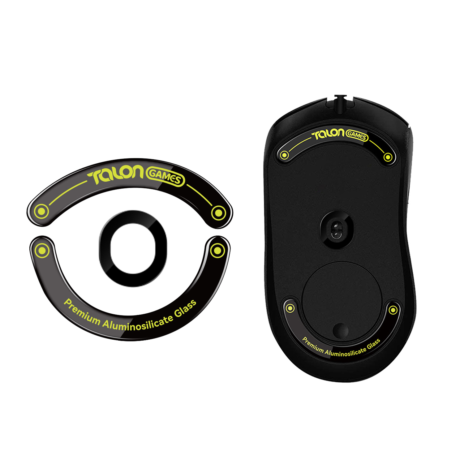 TALONGAMES Glass Mouse Feet Co - Wireless Gaming Mouse recension och pris