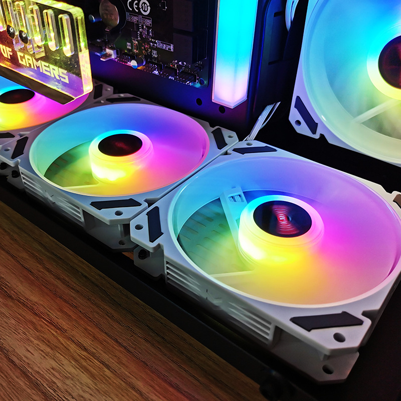 ARGB 120mm Case Fan 5V 3PIN Mo - Pc Gaming Desk recension och pris