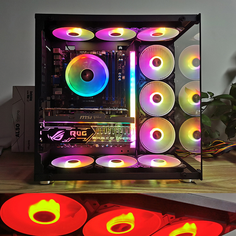 ARGB 120mm Case Fan 5V 3PIN Mo - Pc Gaming Desk recension och pris