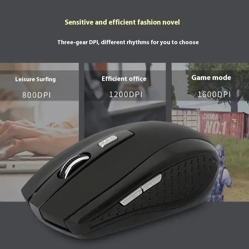 2.4G Bluetooth 5.2 Wireless Mo - Wireless Gaming Mouse recension och pris