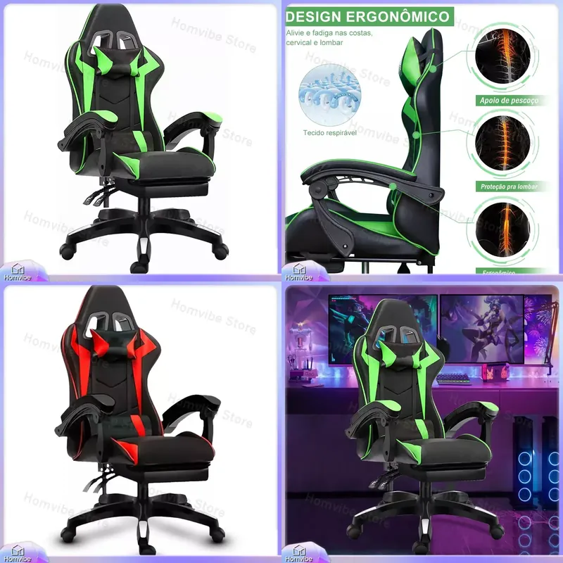 High-Back Ergonomic Gaming Cha - Pc Gaming Desk recension och pris